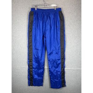 Prince Track Pants Mens‎ Large Blue Black Nylon Windbreaker Athletic Retro 90s